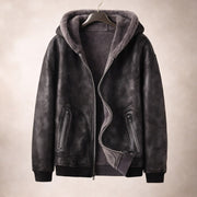 BRIAN™ | Men's Leather Zip Jacket