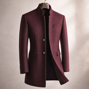BRIAN™ | Stand Collar Overcoat