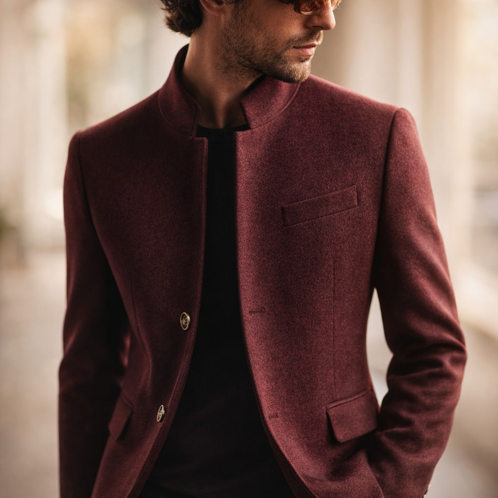 BRIAN™ | Stand Collar Overcoat