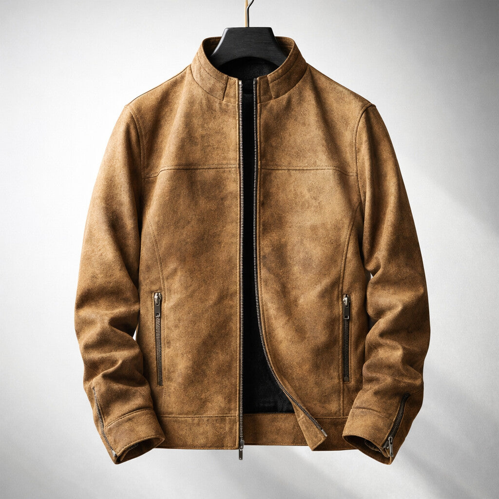 BRIAN™ | Men's Slim Moto Jacket
