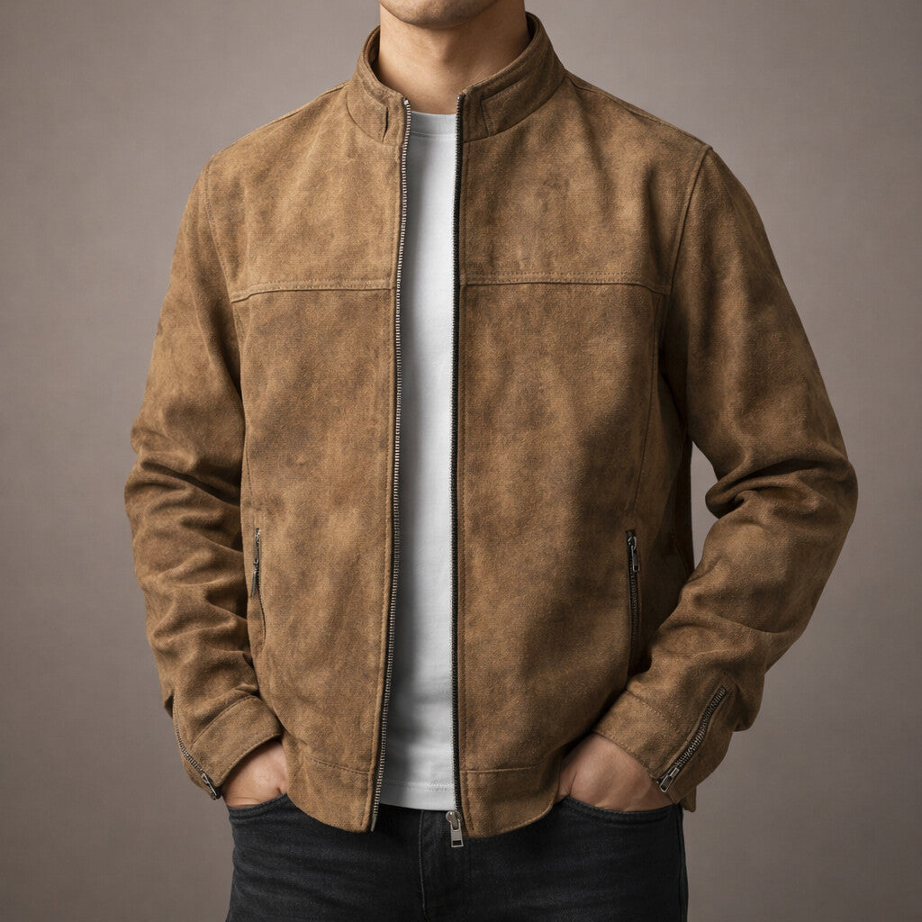 BRIAN™ | Men's Slim Moto Jacket