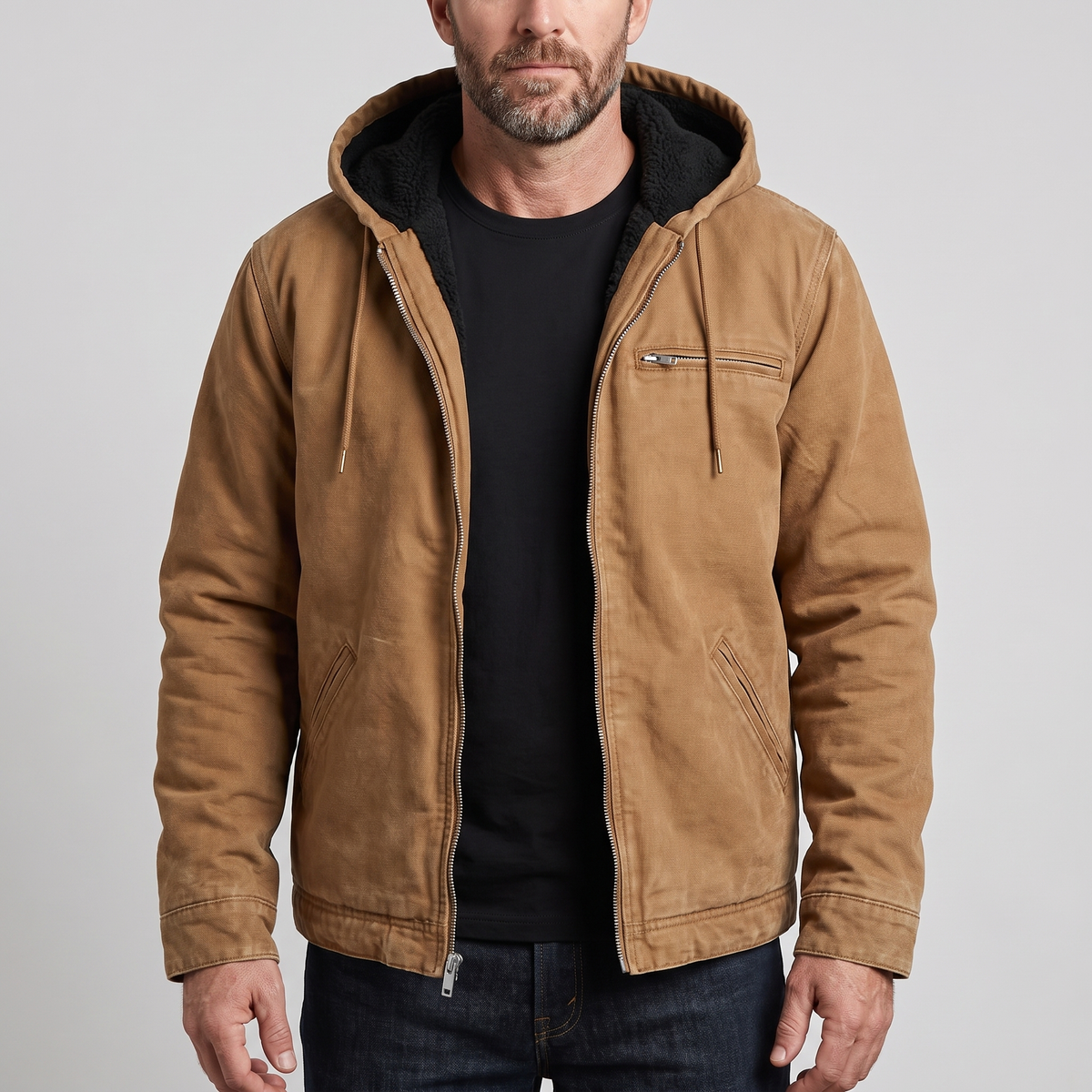 BRIAN™ | Wellington Full-Zip Hooded Jacket