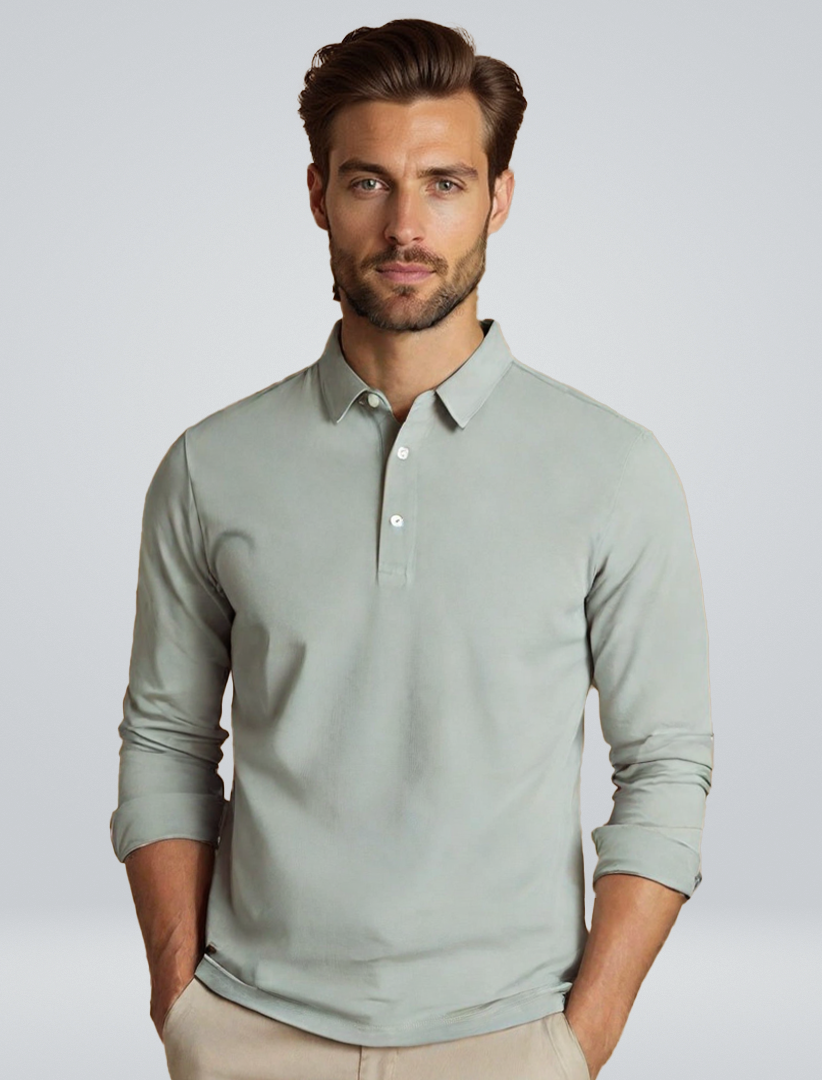 BRAIN™ | Collared Long-Sleeve