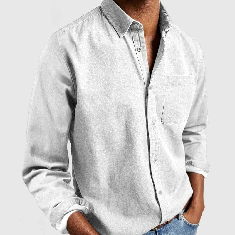 BRAIN™ | Button-Up Polo-Collar Shirt