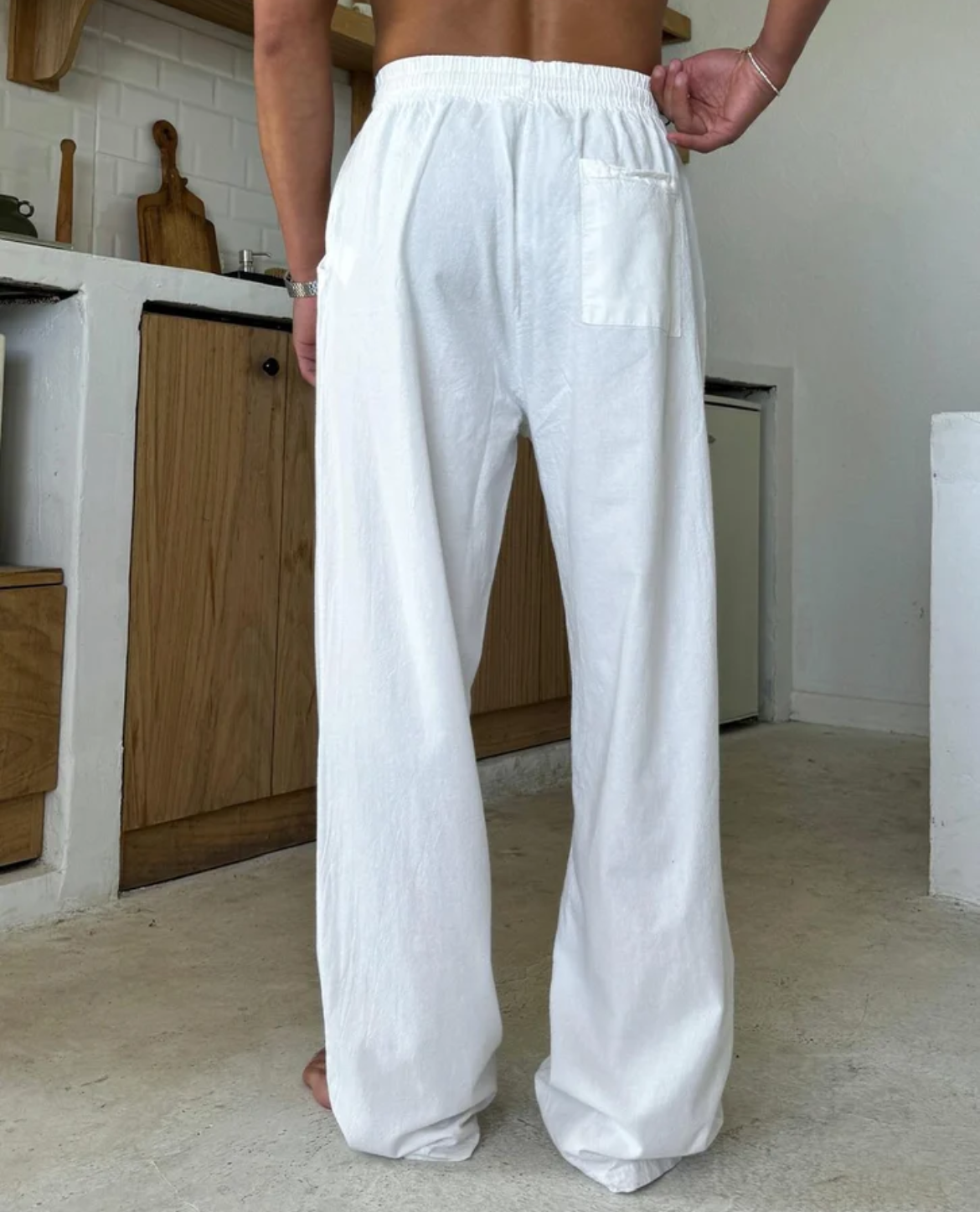 BRIAN™ | Men's Sicily Linen Trousers