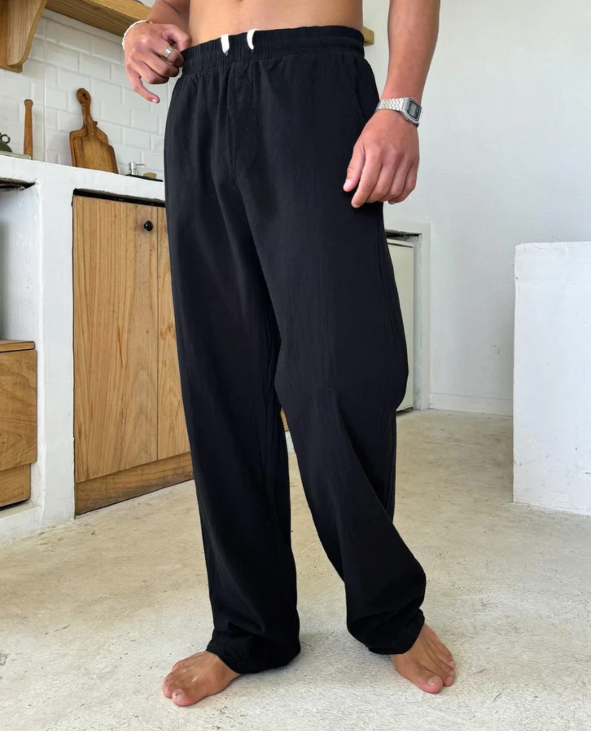 BRIAN™ | Men's Sicily Linen Trousers