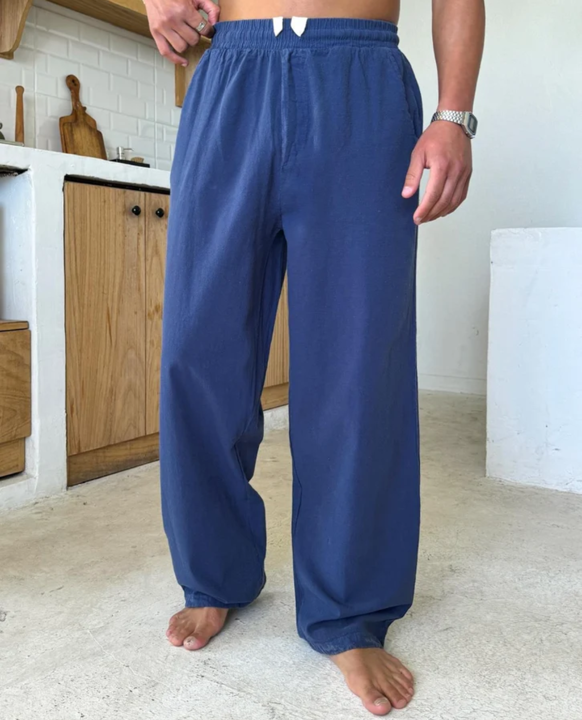 BRIAN™ | Men's Sicily Linen Trousers
