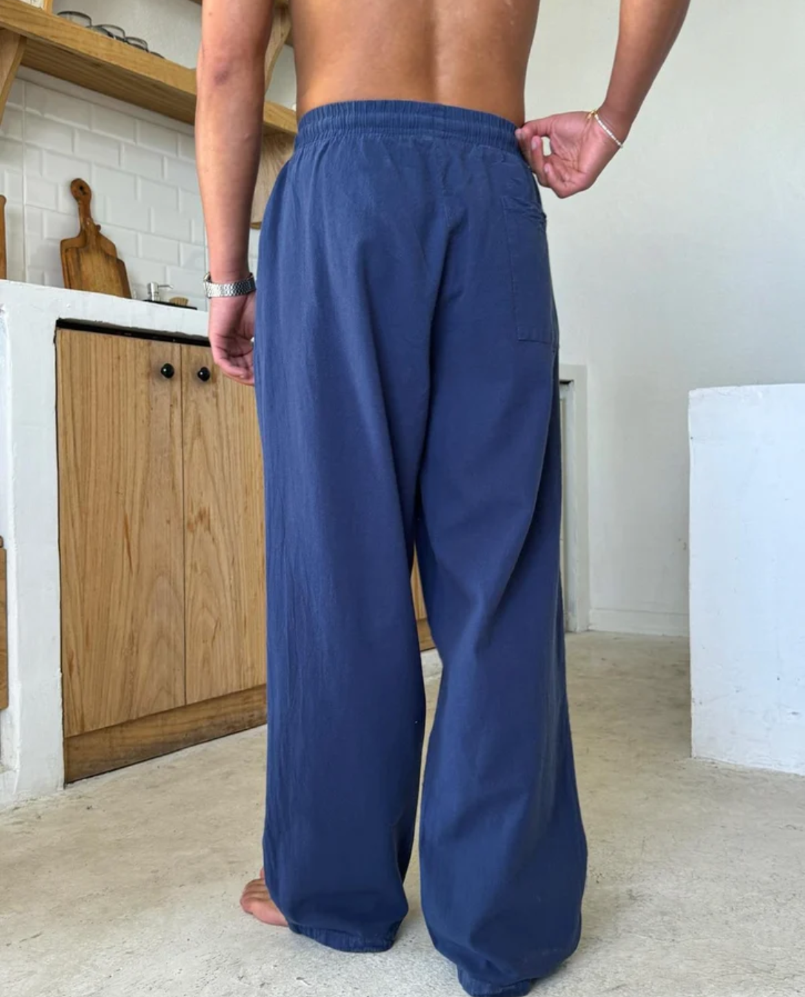 BRIAN™ | Men's Sicily Linen Trousers