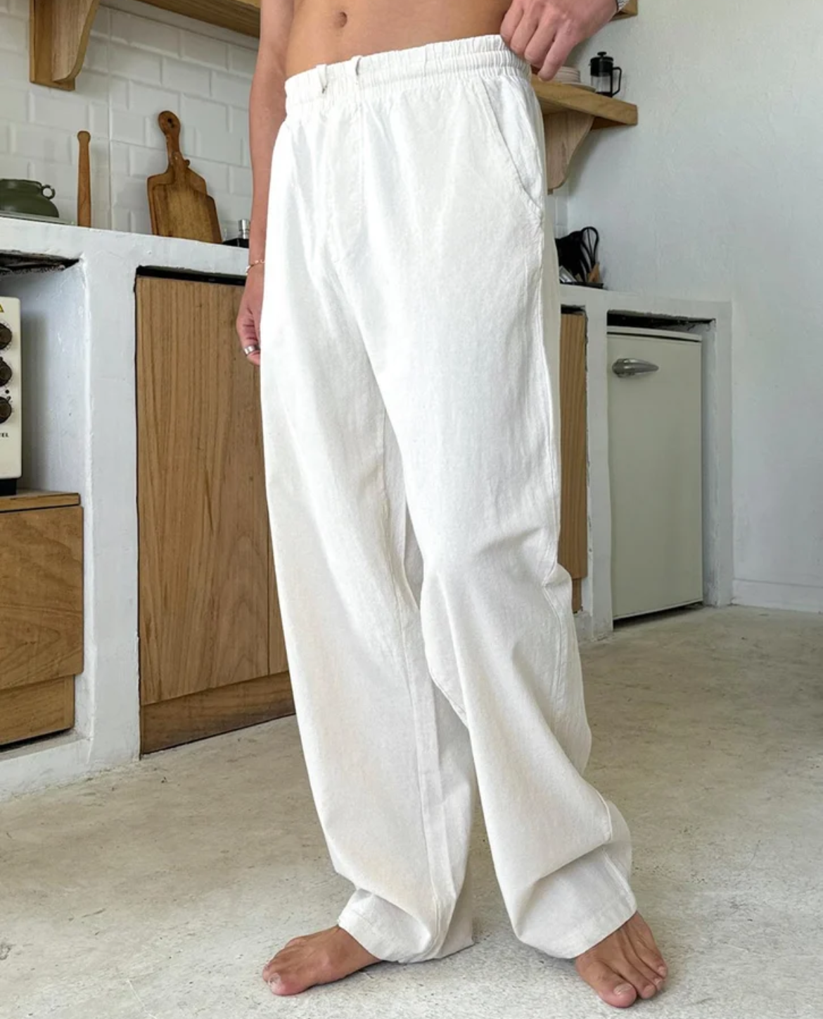BRIAN™ | Men's Sicily Linen Trousers