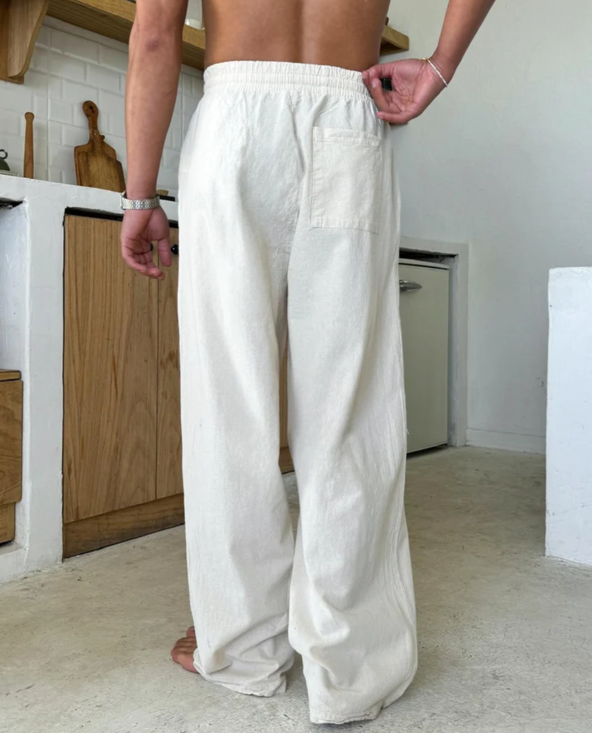 BRIAN™ | Men's Sicily Linen Trousers