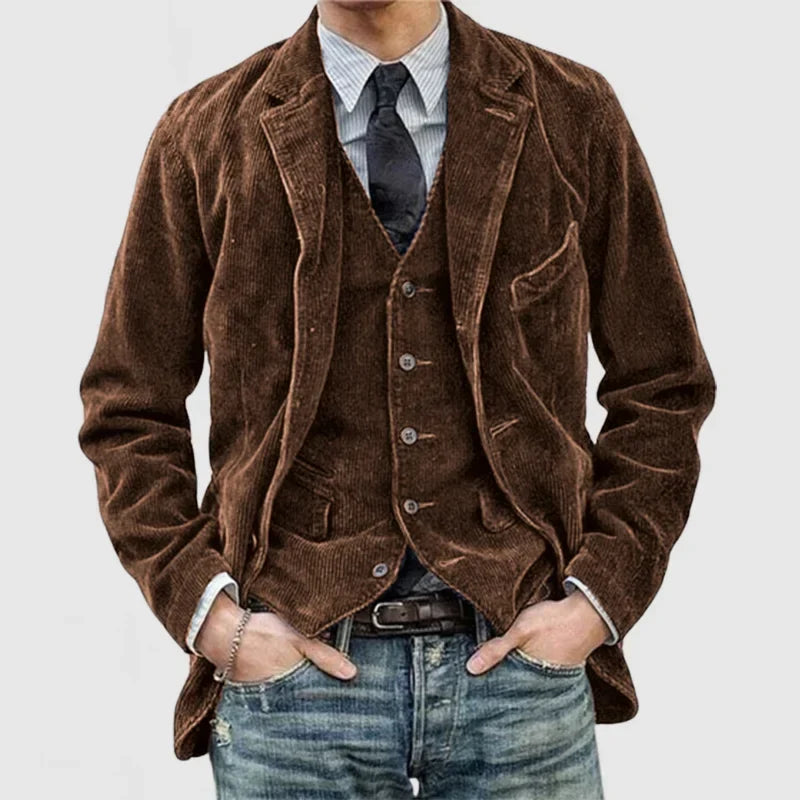 BRIAN™ | Men's Jacket and Waistcoat Set