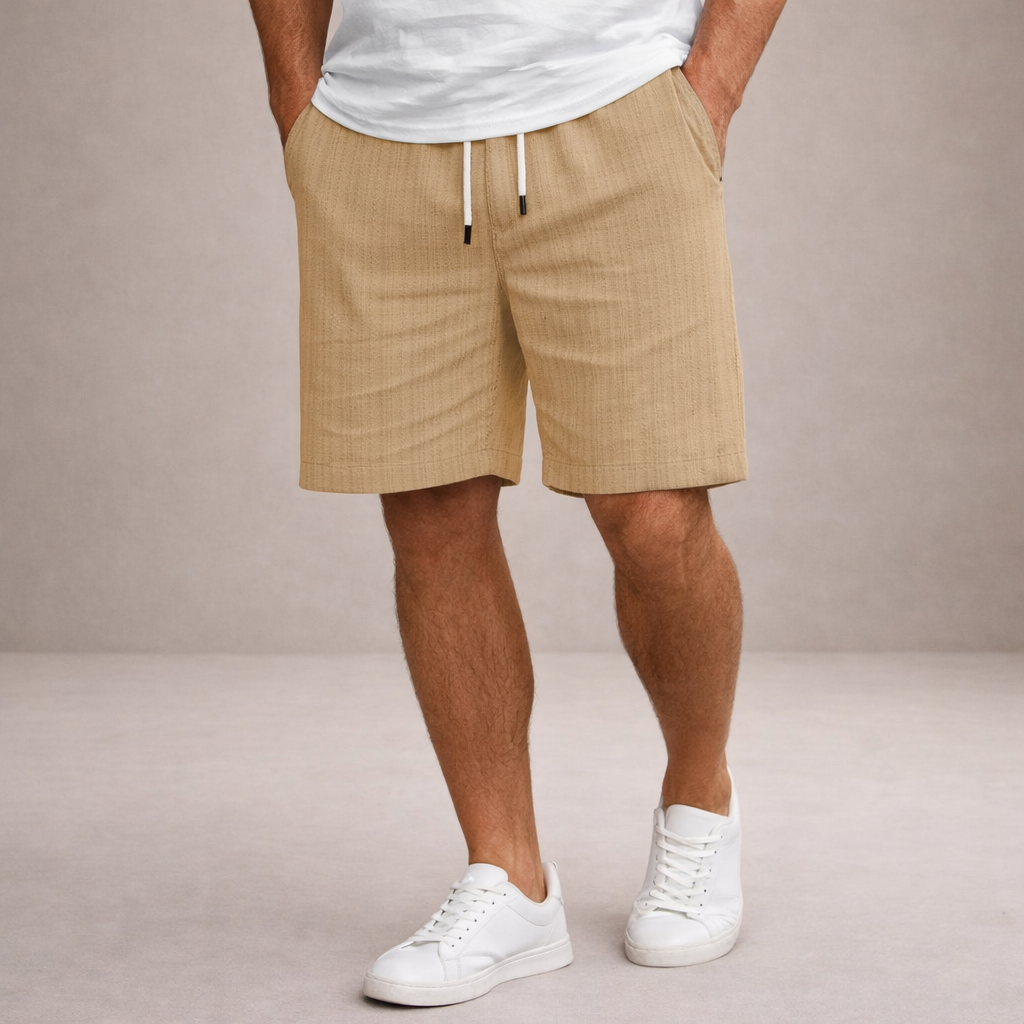 BRAIN™ | Casual Linen Shorts