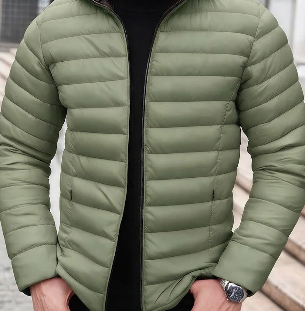 BRIAN™ | Lightweight Quilted Zip-Up Puffer Jacket