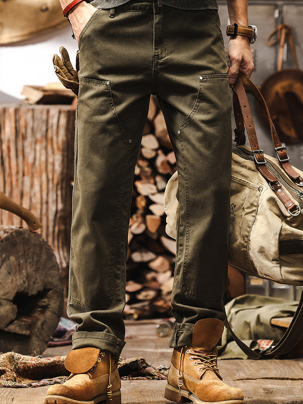 BRAIN™ | Mens Cotton Utility Trousers