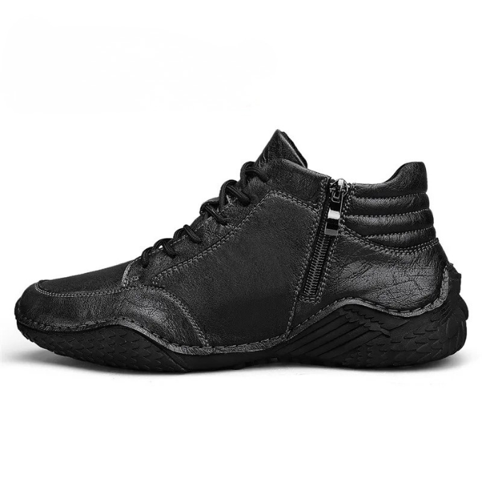 BRAIN™ | MENS LEATHER ANKLE BOOTS