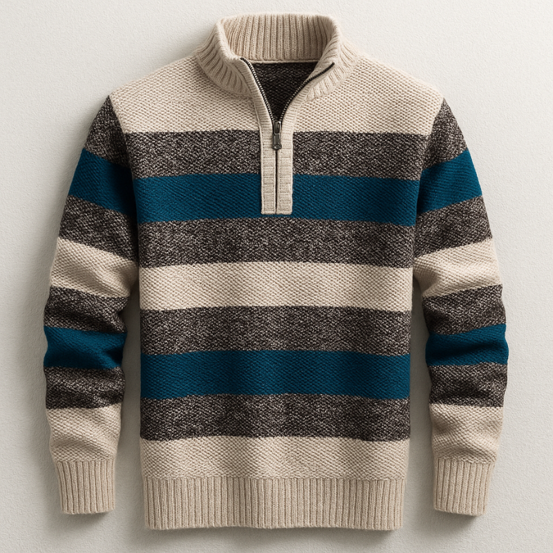 BRIAN™ | Mens Zip-Up Knit