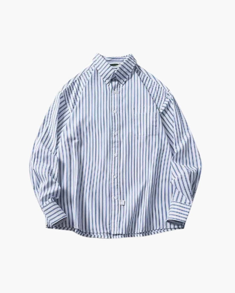 BRAIN™ | OVERSIZED STRIPED SHIRT