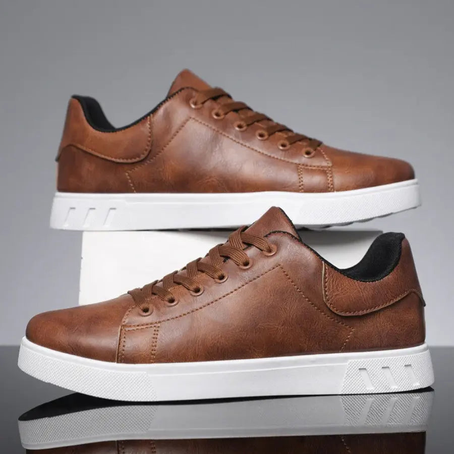 BRAIN™ | Leather Trainers