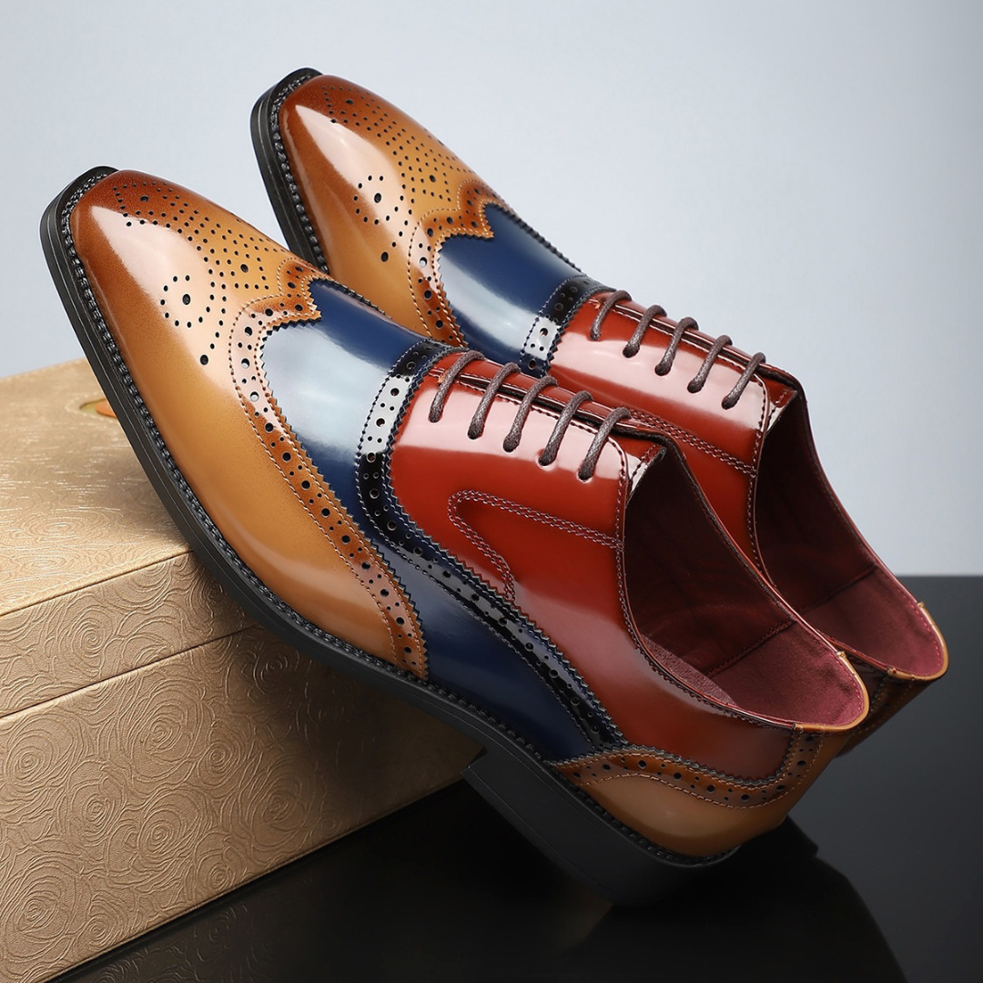 BRIAN™ | Men's Wingtip Brogue Oxford