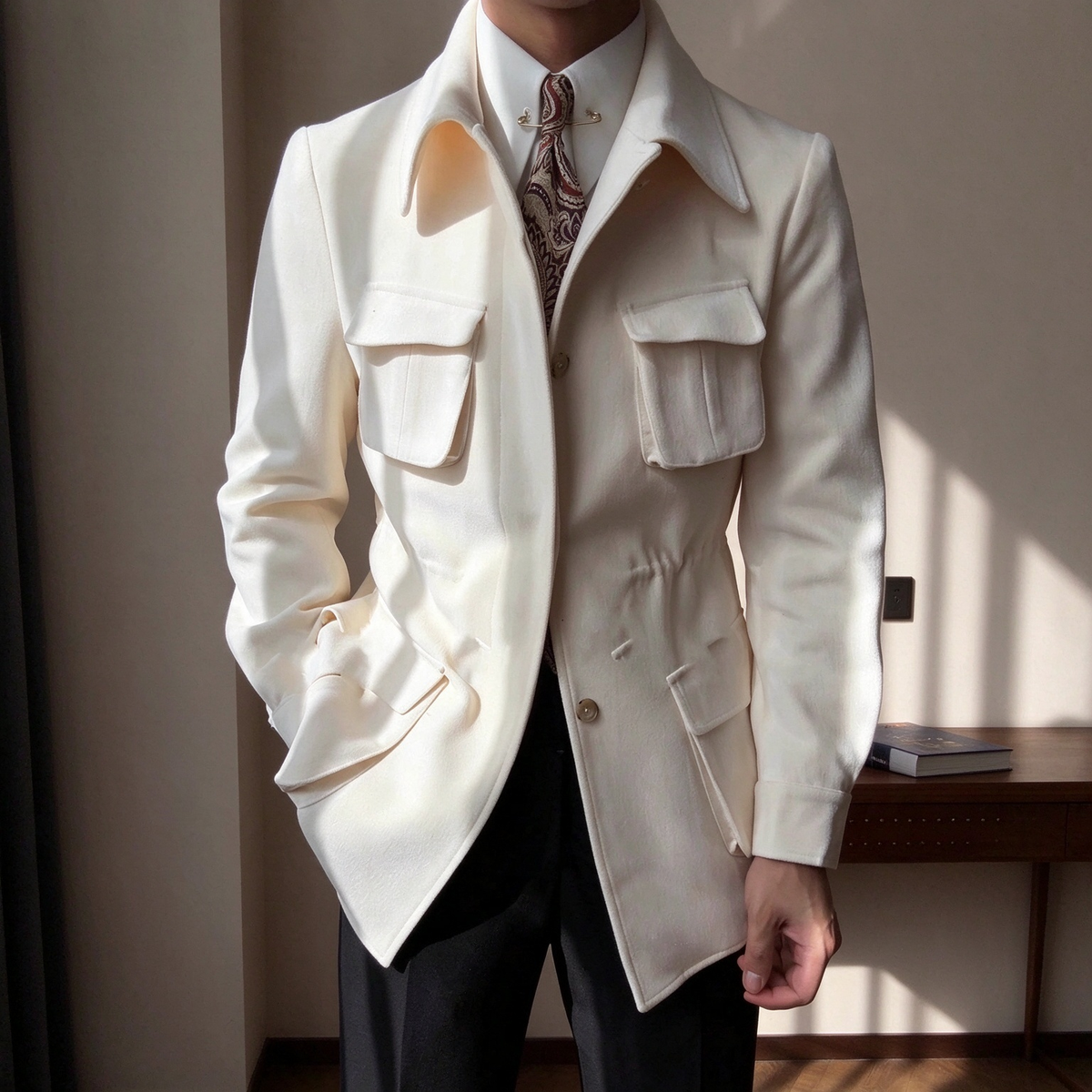 BRIAN™ | Vintage Field Jacket – Tailored Fit & Classic Utility Style