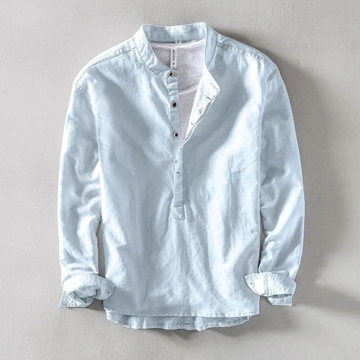 BRAIN™ | Minimalist Linen Shirt