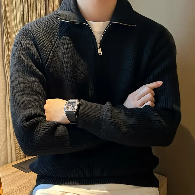 BRIAN™ | Men's Cotton Quarter-Zip