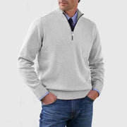 BRAIN™ | CASUAL HALF-ZIP SWEATER