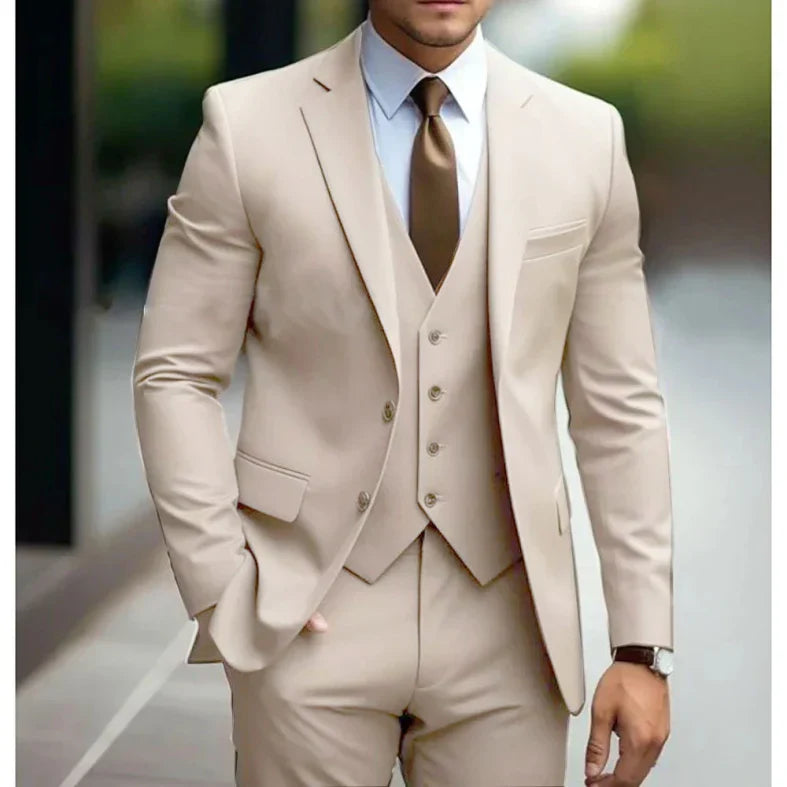 BRAIN™ | Men's Waistcoat & Blazer Suit