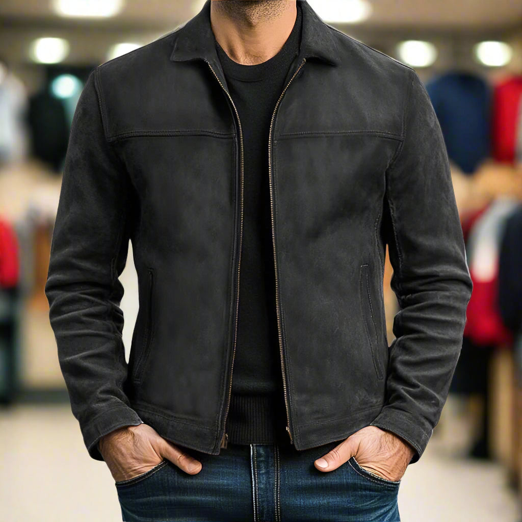 BRIAN | REFINED ZIPPERED JACKET FOR MEN