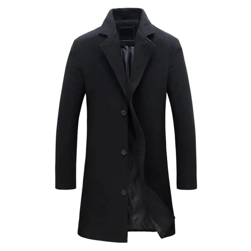 BRIAN™ | Wool Overcoat