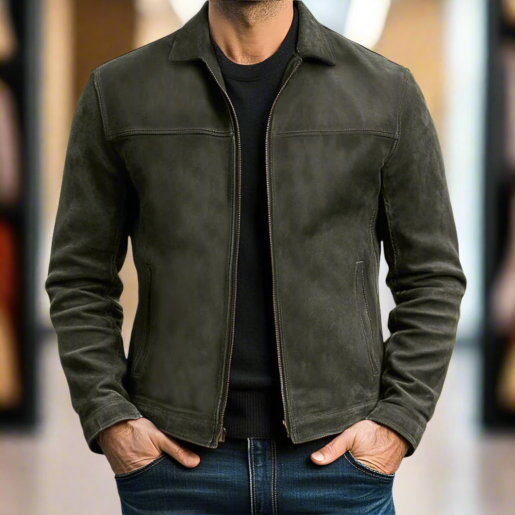 BRIAN | REFINED ZIPPERED JACKET FOR MEN