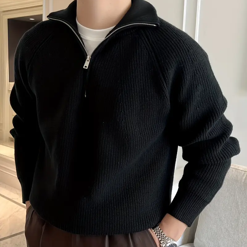 BRIAN™ | Men's Cotton Quarter-Zip