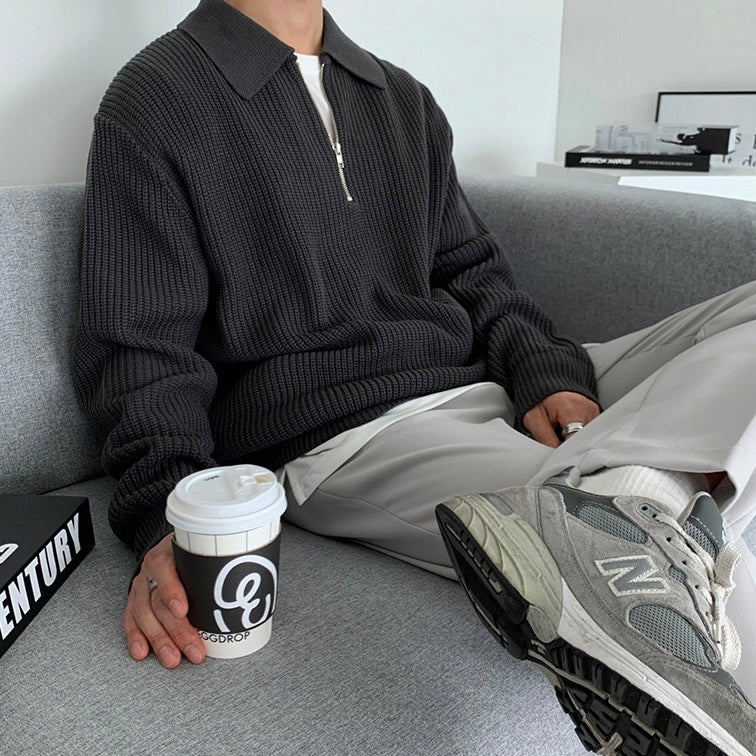 BRIAN™ | Rason Zipped Sweater