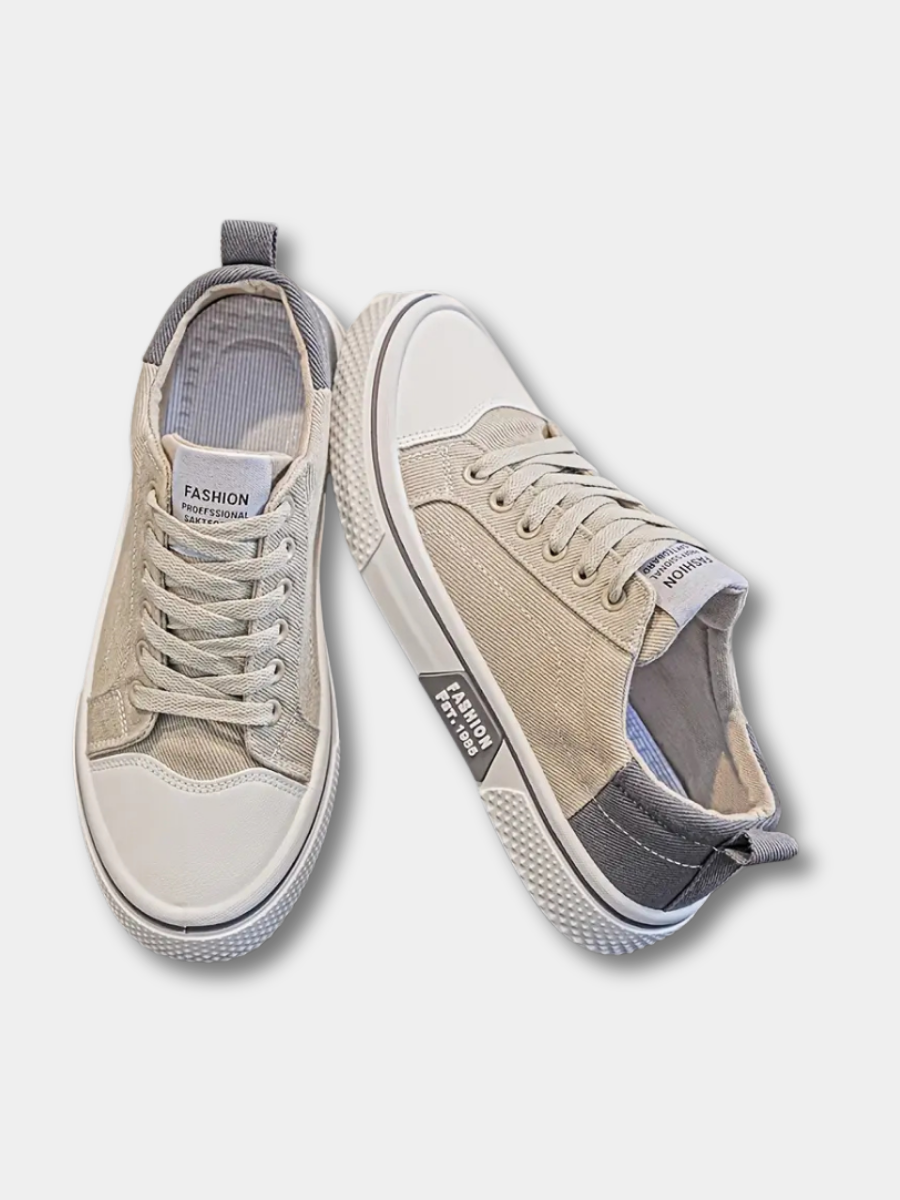 BRIAN™ | Canvas Low-Top Trainer