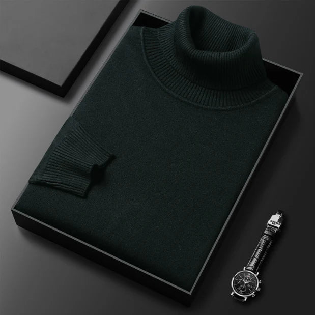 BRIAN™ | Men's Solid-Color Premium Turtleneck Sweater