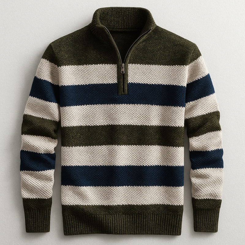 BRIAN™ | Mens Zip-Up Knit