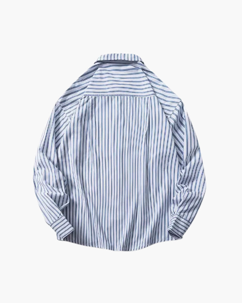 BRAIN™ | OVERSIZED STRIPED SHIRT