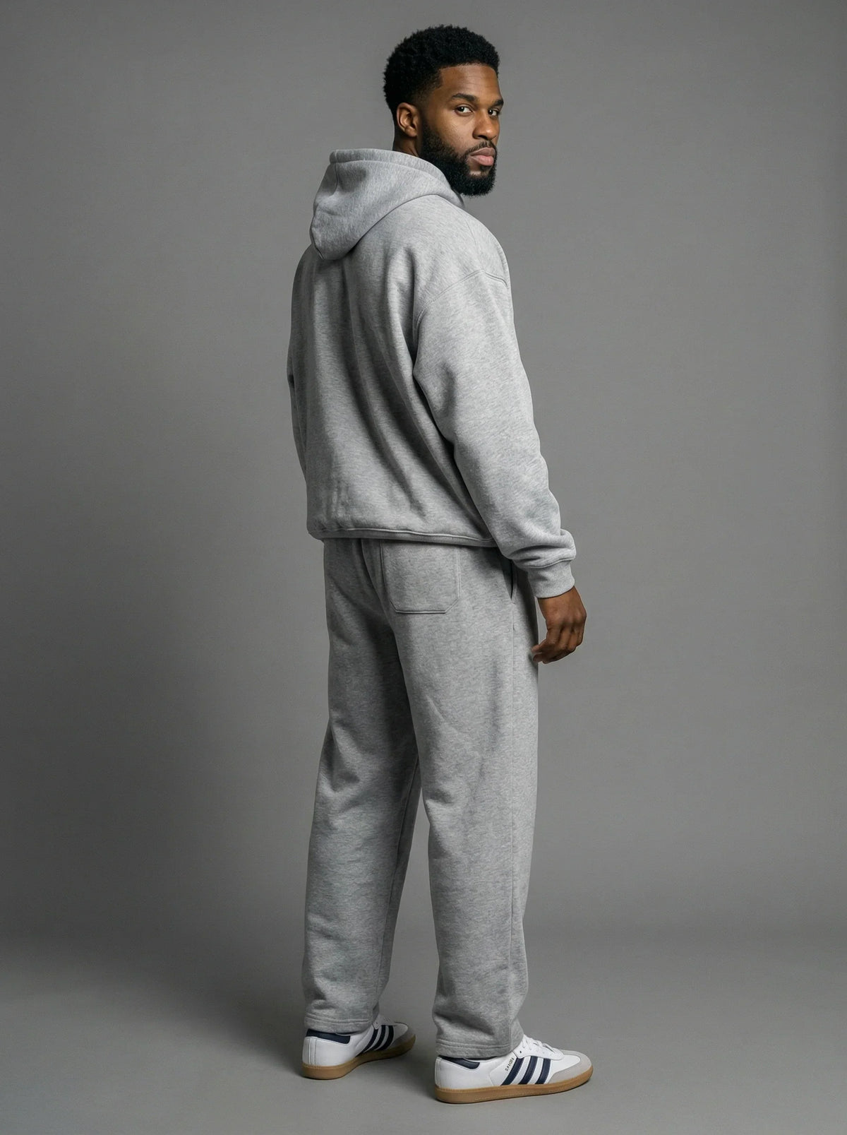 BRIAN™ | Quarter-Zip Relaxed Sweatsuit