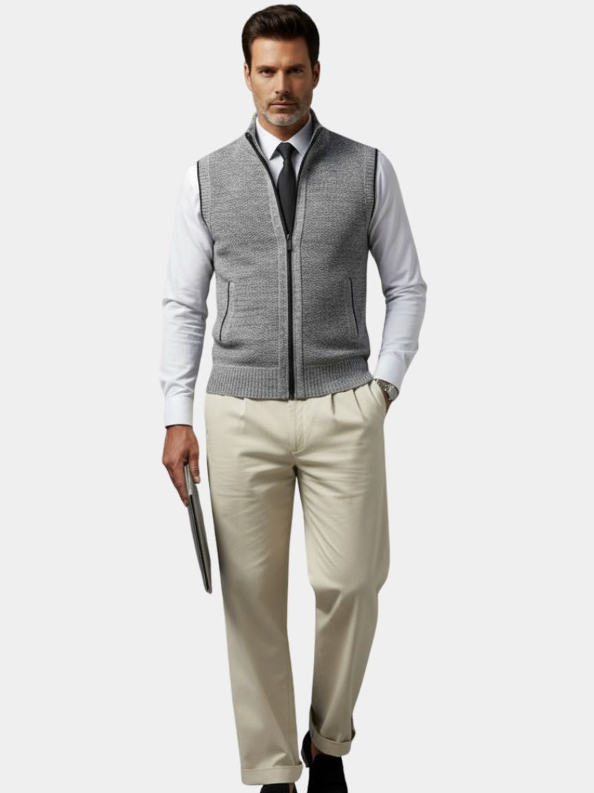 BRAIN™ | FULL-ZIP VEST FOR MEN
