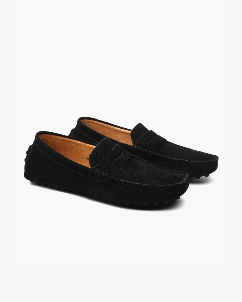BRAIN™ | Suede driver loafers