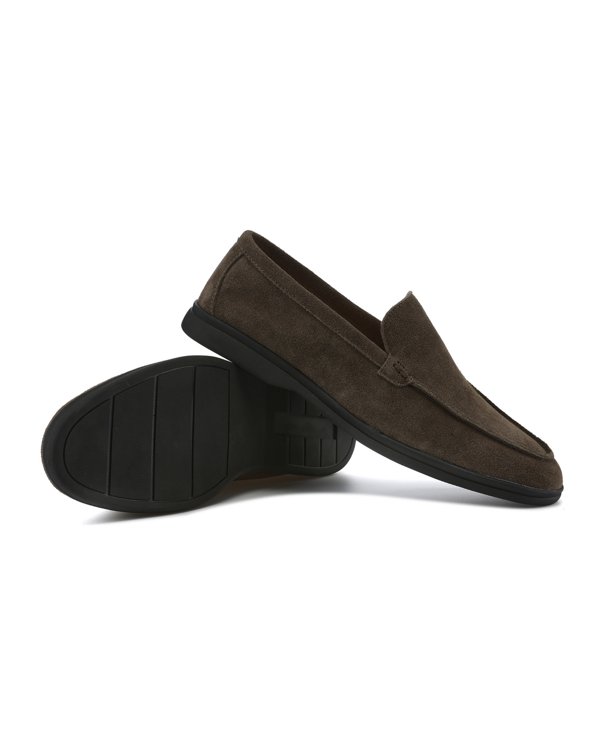 BRIAN™ | Premium Suede Loafers with Black Sole
