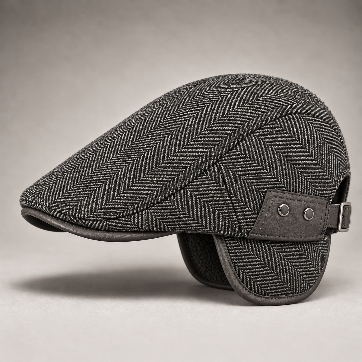 BRIAN™ | Thornton Herringbone Driving Cap