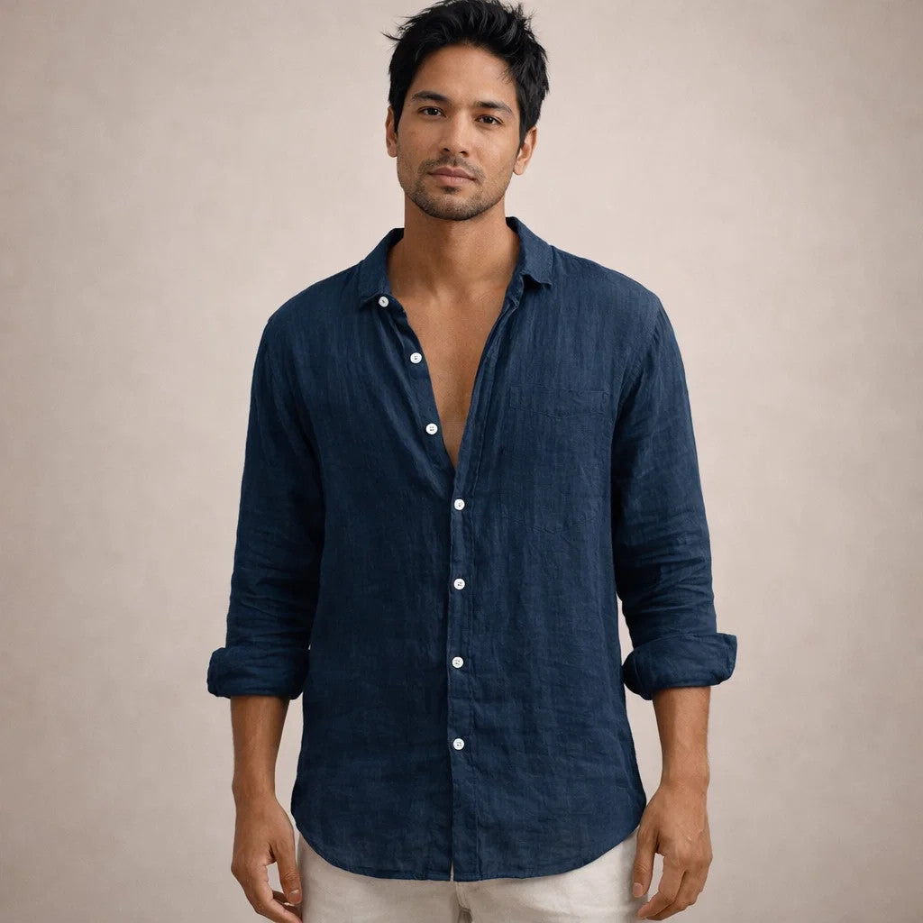 BRAIN™ | Open Collar Shirt