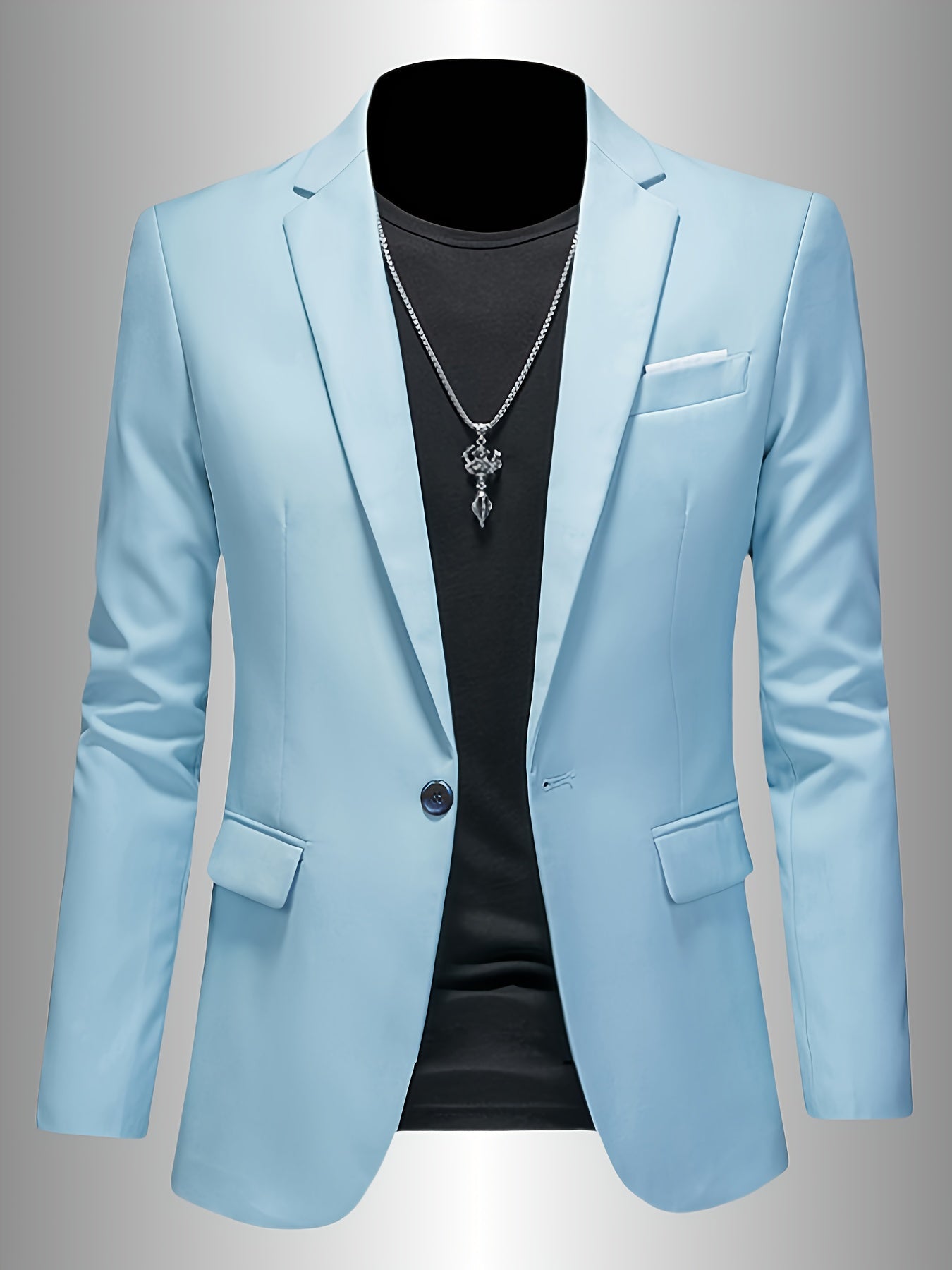 BRAIN™ | Men's Skinny-Fit Woven Blazer