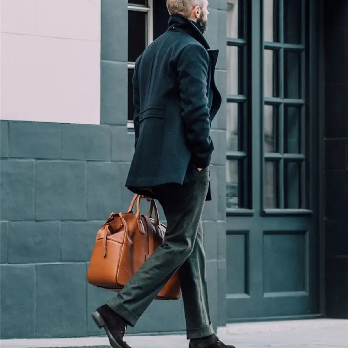 BRIAN™ | Wool Peacoat
