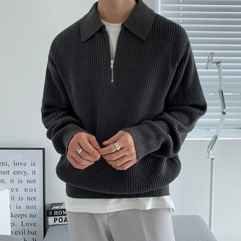 BRIAN™ | Rason Zipped Sweater