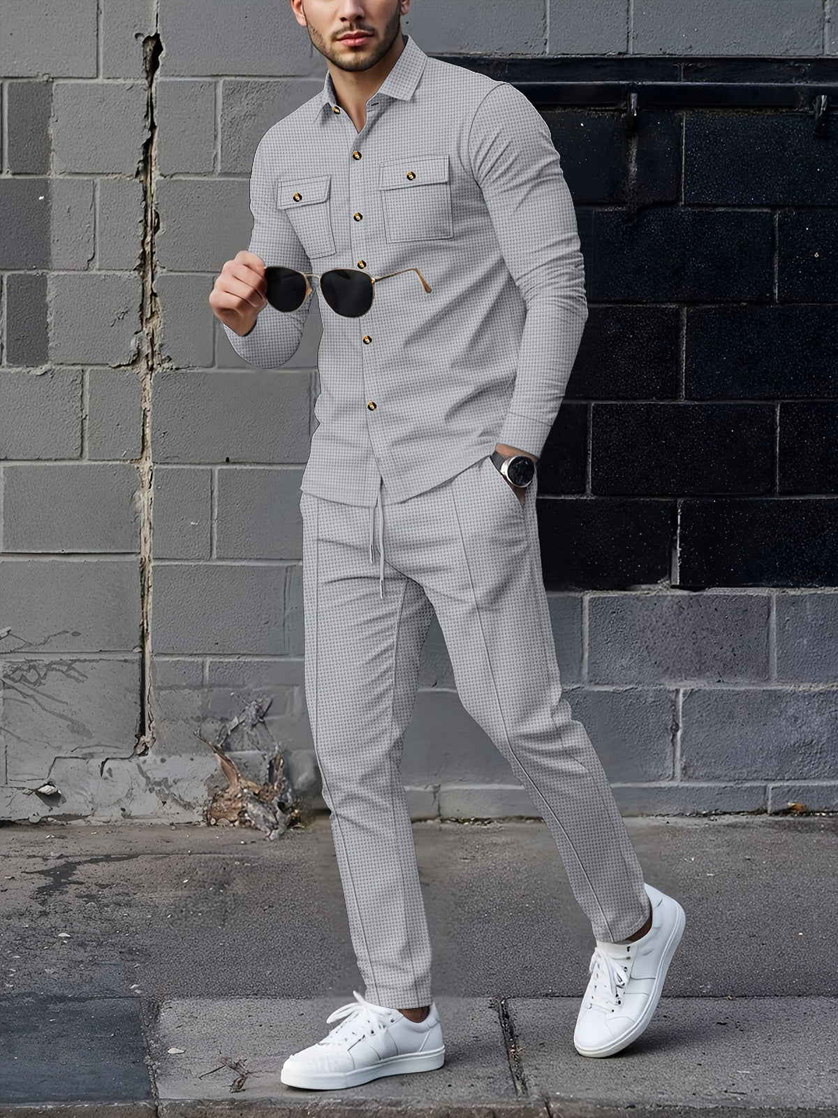 BRIAN™ | Refined Casual Two-Piece Set