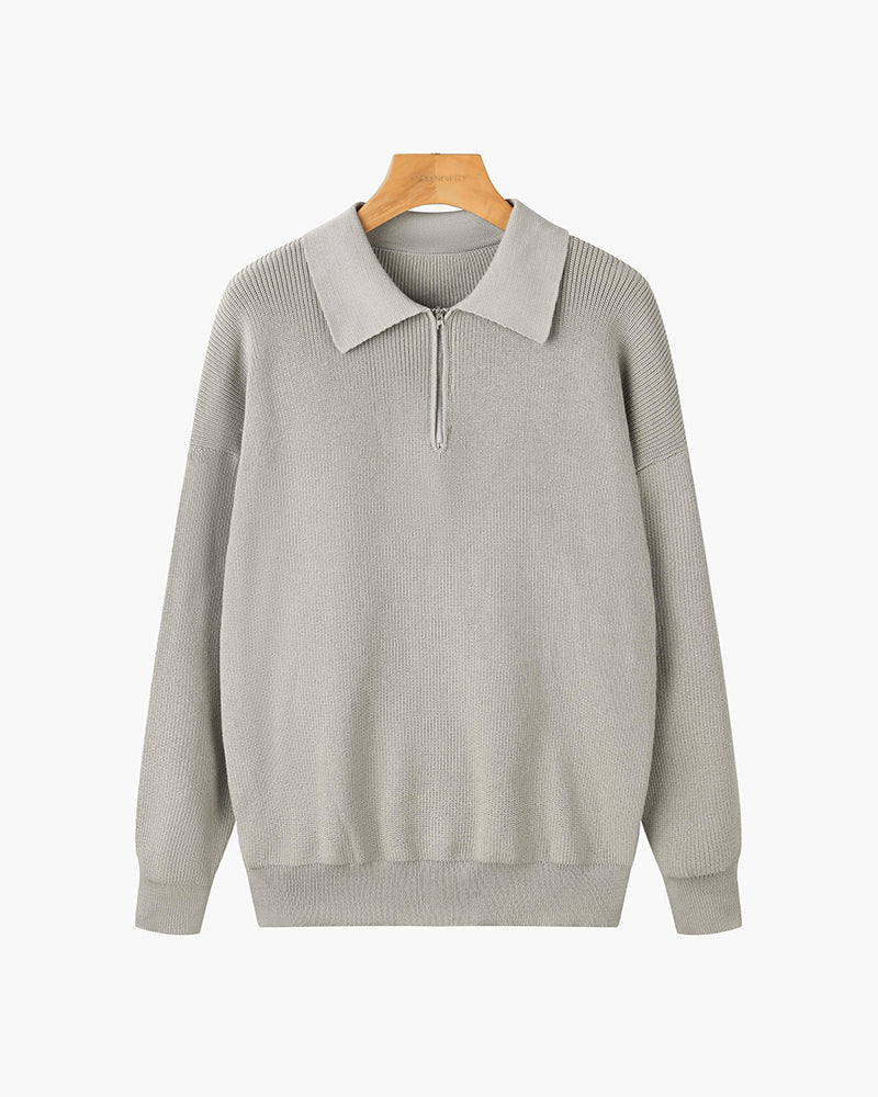 BRIAN™ | Rason Zipped Sweater