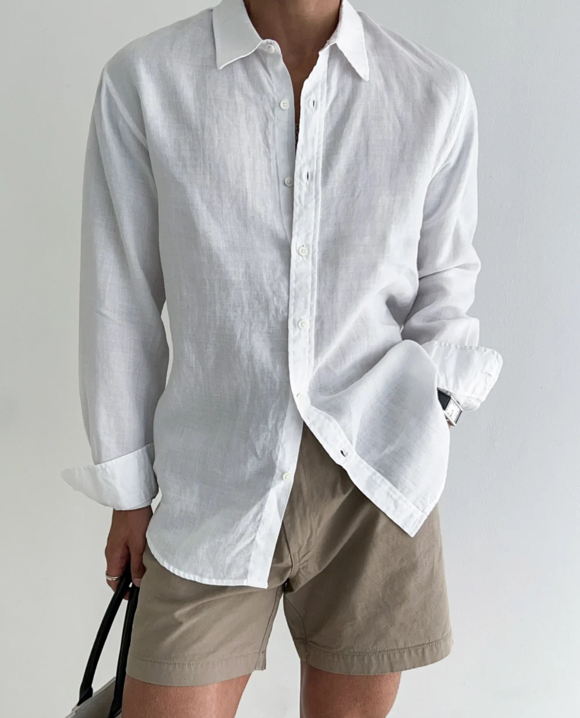 BRIAN™ | Men's Santorini Linen Shirt