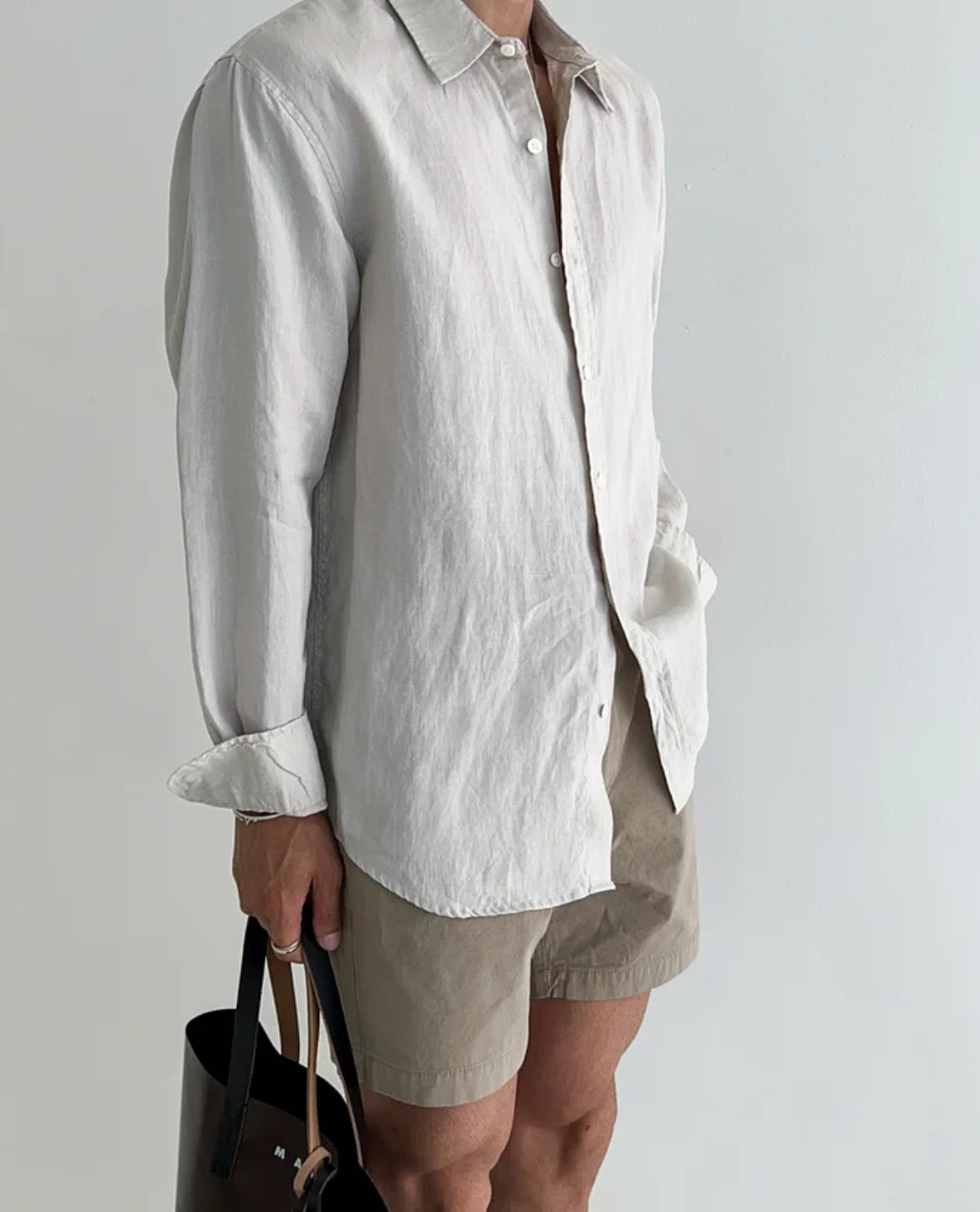 BRIAN™ | Men's Santorini Linen Shirt